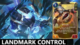 ZIGGS XERATH LANDMARK/CONTROL/AGGRO  &ldquo;&macr;\_(ツ)_/&macr;&ldquo;  | Legends of Runeterra Gameplay | LoR