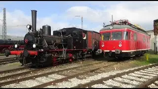 BEM N&ouml;rdlingen im Bw/ Abschiedsfahrt der 50 0072/ Teil 1