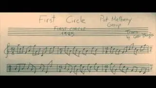 First Circle - Pat Metheny Group (guitar transcription)