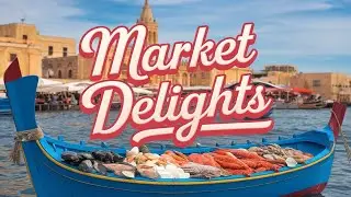 Exploring the Vibrant Marsaxlokk Market in Stunning 4K!