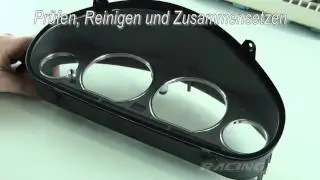 Tachoringe f&uuml;r 3er BMW E36 nachr&uuml;sten - DIY Video von RACING24