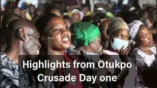 Highlights from Otukpo crusade day1 @dunamistvworldwide@drpastorpaulenenche 