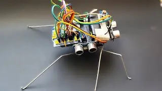 Robot INSECTO Hexápodo Autónomo con 3 SERVOS