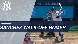 Yankees, Gary Sanchez score three in 9th to shock the Twins
