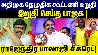 அதிமுக தேமுதிக கூட்டணி உறுதி இறுதி செய்த பாஜக !ராஜேந்திர பாலாஜி சீக்ரெட்! | ADMK | |DMDK| | ALLIANCE