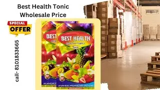 Best Health Tonic Wholesale Price | bengal herbs Best Health syrup |weight badhane ki ayurvedic dawa