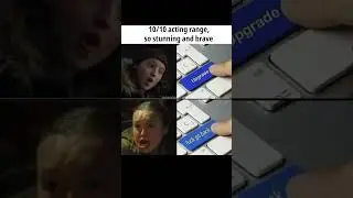 10/10 acting range, so stunning and brave