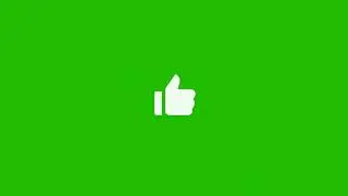 YouTube Shorts Like Button in Green Screen. #GreenScreen #likebutton