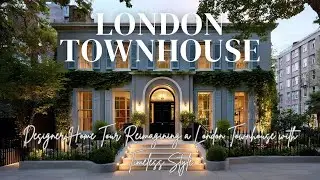 Designer Home Tour: Reimagining a London Townhouse with Timeless Style