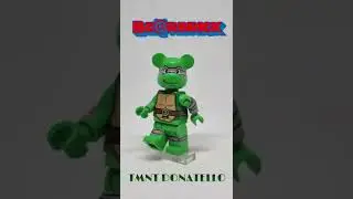 Teenage Mutant Ninja Turtles TMNT Donatello Bearbrick Minifigure #shorts