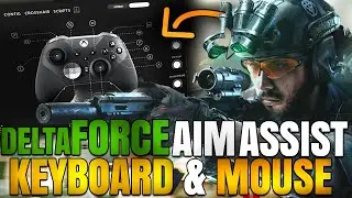 DELTA FORCE: Aim Assist on Keyboard & Mouse Tutorial in 2025