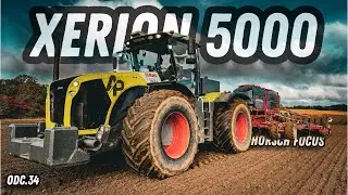 #vlog - 35 Claas Xerion 5000 & Horsch Focus 6TD | Siew Pszenicy po Rzepaku | 