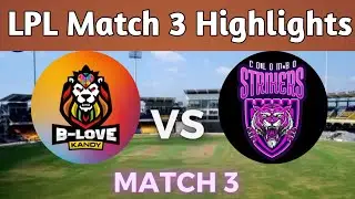 Lanka Premier league Match 3 Highlights|LPL|Highlights