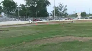 Cody Anderson Lawrenceburg Motorcycle Speedway  Heat Race Go Kart 6/4/10