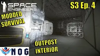 Lets Play Space Engineers Modded Survival S3 Ep4 | Mars | Outpost Progress