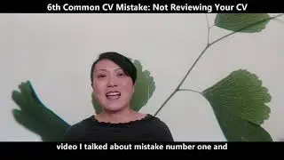 13 Common CV Mistakes - Mistake 6 Not Reviewing Your CV