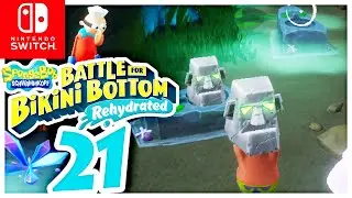 Das STEINTIKI Rätsel im Seetangsumpf! SpongeBob Battle For Bikini Bottom Rehydrated Part 21 Deutsch