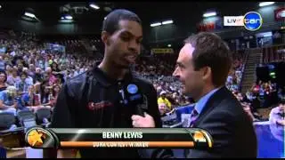 2012 NBL All Star Dunk Comp Finale - Lance Hurdle vs Bennie Lewis | Wollongong NRE Hawks