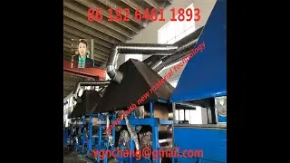 cooling pad production line (honeycomb pad ) in 2021