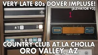 Dover Impluse Hydraulic Elevator #3 (Building 3/Back) @ Country Club At La Cholla, Oro Valley, AZ
