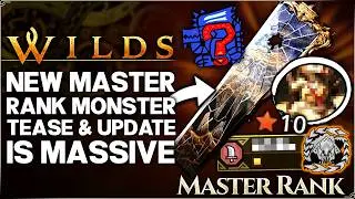 Monster Hunter Wilds - New Master Rank Monster Tease, Anniversary Event is MASSIVE & More Details!