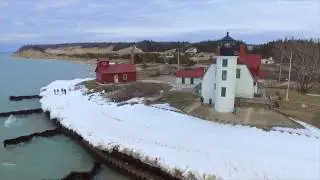 From Above: Point Betsie Light
