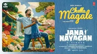 Chella Magale Lyrical | Jana Nayagan | Thalapathy Vijay | Anirudh Ravichander | Tamil Melody Song