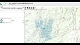 Mapa de la Emergencia. Corte de agua en Santiago #chile #cortedeAgua #Santiago