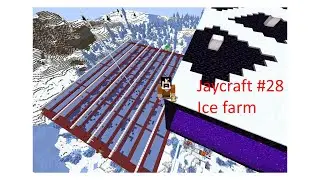 Ледяная ферма, бесконечно доступная в режиме AFK (Фермы Minecraft за 3 минуты, часть 28 - Jaycraf...