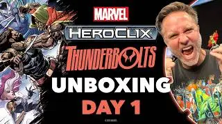 Marvel HeroClix: Thunderbolts Unboxing | Day 1 #marvel  #heroclix #thunderbolts