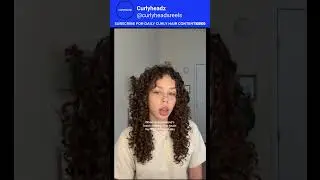 ПОДПИСЫВАЙТЕСЬ НА ЕЖЕДНЕВНЫЙ КОНТЕНТ О КУДРЯВЫХ ВОЛОСАХ ❤️❤️ через/ @thatgirlwiththecurlyhair в T...