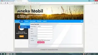 Membuat Input dan Tampil Data dengan PHP - CRUD Part 1