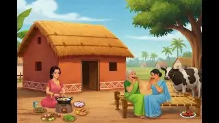 दो बहुएं कौन हीरा कौन koyala l Hindi cartoon story। Village moral Story। Emotional Moral story l