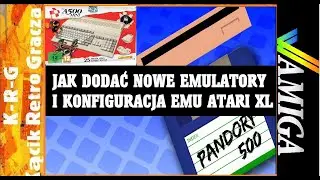 A500 Mini - PANDORY MOD - DODAJEMY NOWE EMULATORY I KONFIGURACJA EMU ATARI 800 - POD 130 XE