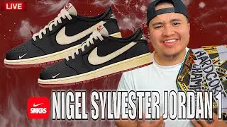 LIVE COP NIGEL SYLVESTER JORDAN 1 LOW & STOCK NUMBERS!