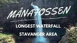 Hike To M&aring;nafossen - Longest Waterfall Near Stavanger, Norway