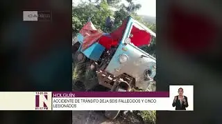 Cuba: Accidente masivo en carretera de Moa-Baracoa