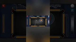 How to play Golden shot ~ in 8 ball pool #shorts #shot #trending #8ballpool #trendingshorts