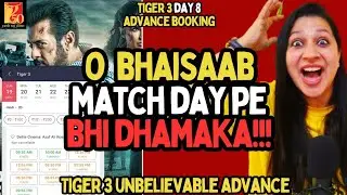 TIGER 3 Day 8 Shocking Advance Booking 🔥🔥🔥 || Tiger 3 Box office collection || #tiger3 #salmankhan