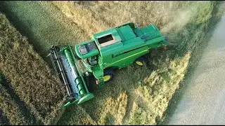 Javapjūtė 2021 2 dalis ( Wheat harvest 2021 Part 2) Fimi X8 SE 2020 Drone footage. Lithuania