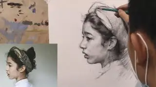 How to Draw a Beautiful Girl Using Reference Photo Step by Step