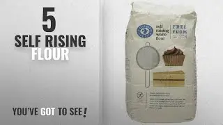 Top 10 Self Rising Flour [2018]: Doves Farm Gluten Free Self Raising White Flour, 1kg