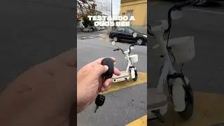 Testing the Duos Bee electric bicycle