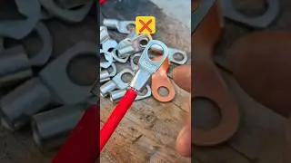 Crimp terminal wire connector types | Useful electrical Tips #shorts