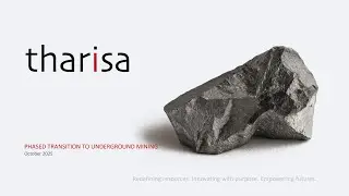 THARISA PLC - Investor Presentation