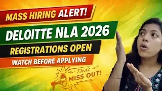 Deloitte NLA 2026 🔥 Complete Guide | Registration, Salary, Resume Tips