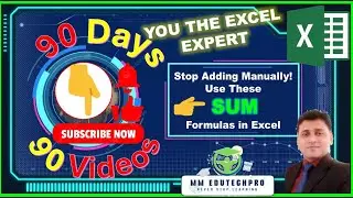 Stop Adding Manually! Use These  Sum Formulas in Excel