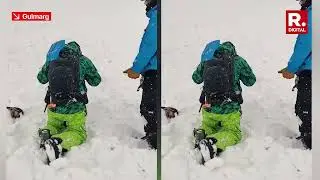 One Russian Tourist Dead As Avalanche Hits Famous Ski Resort In Gulmarg, Rescue Ops On