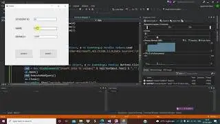 Select & Insert data in database table using windows application in VB.NET | MS Access Database