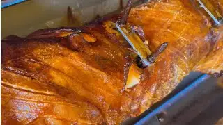 WHOLE HOG ROAST SNEAK PEEK ASMR CRACKING